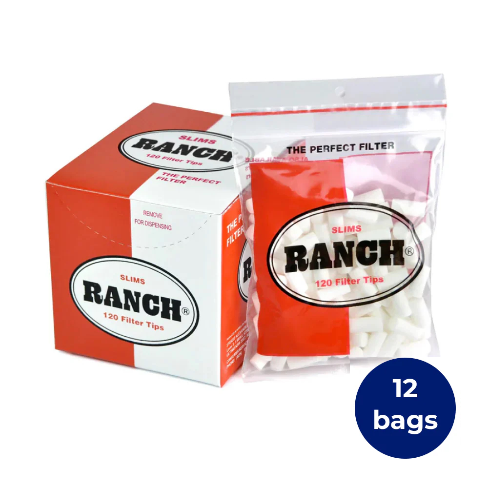 Ranch Slim Filters x 12 Bags