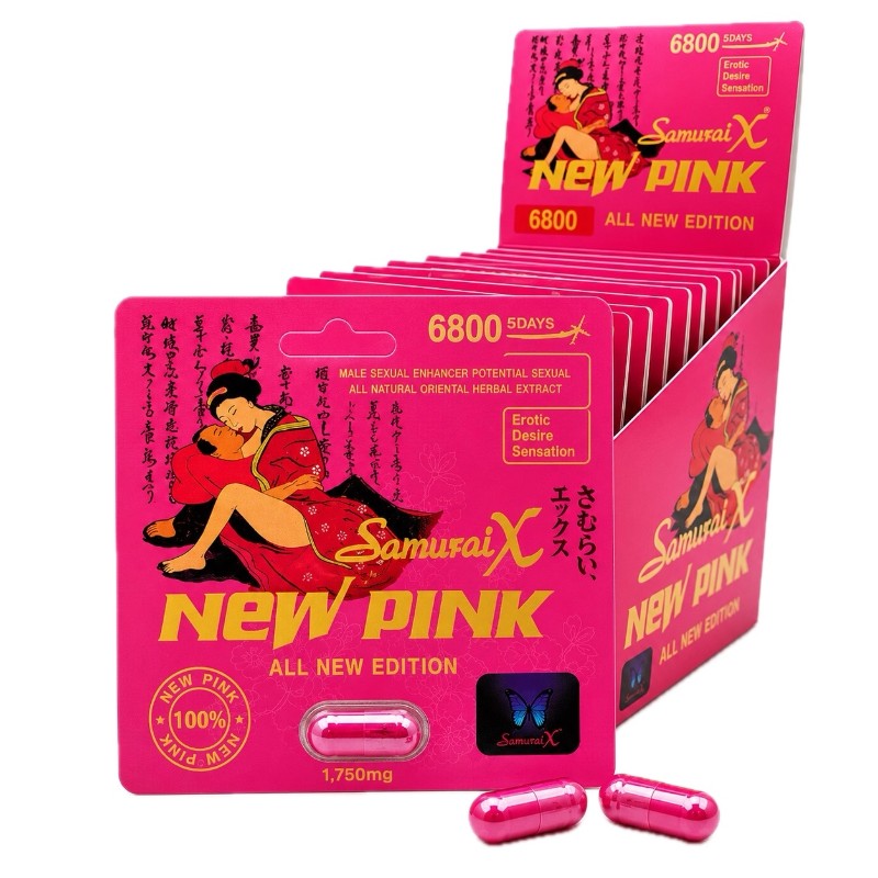 Samurai New Pink Capsules - 1 Capsule