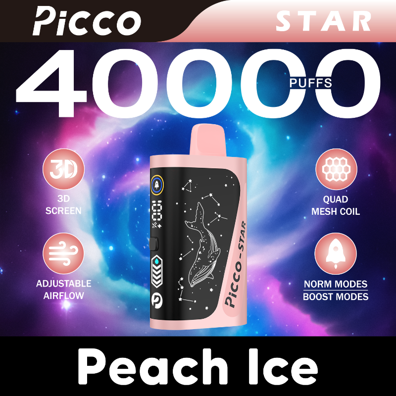 Picco Star Peach Ice - VapeStore AU Catalog