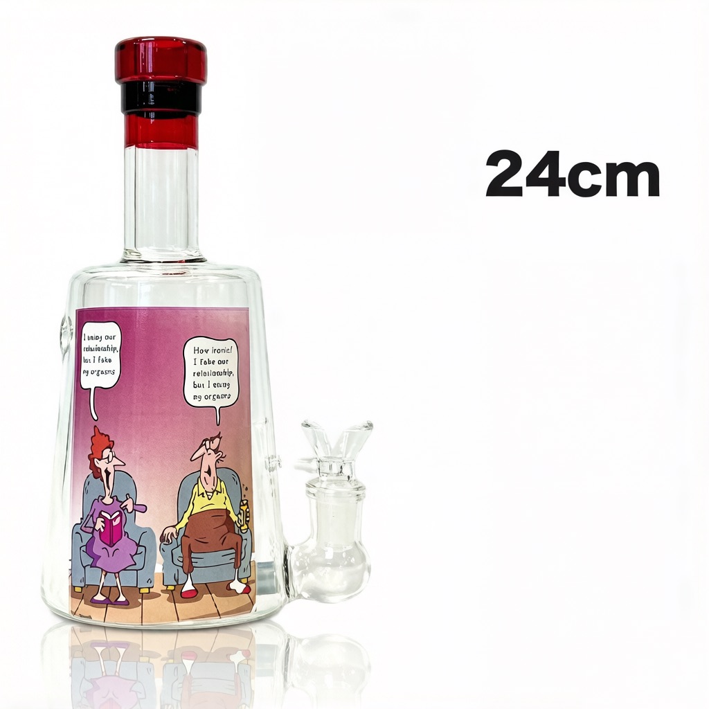 Bottle Bong YP1027-B 24cm