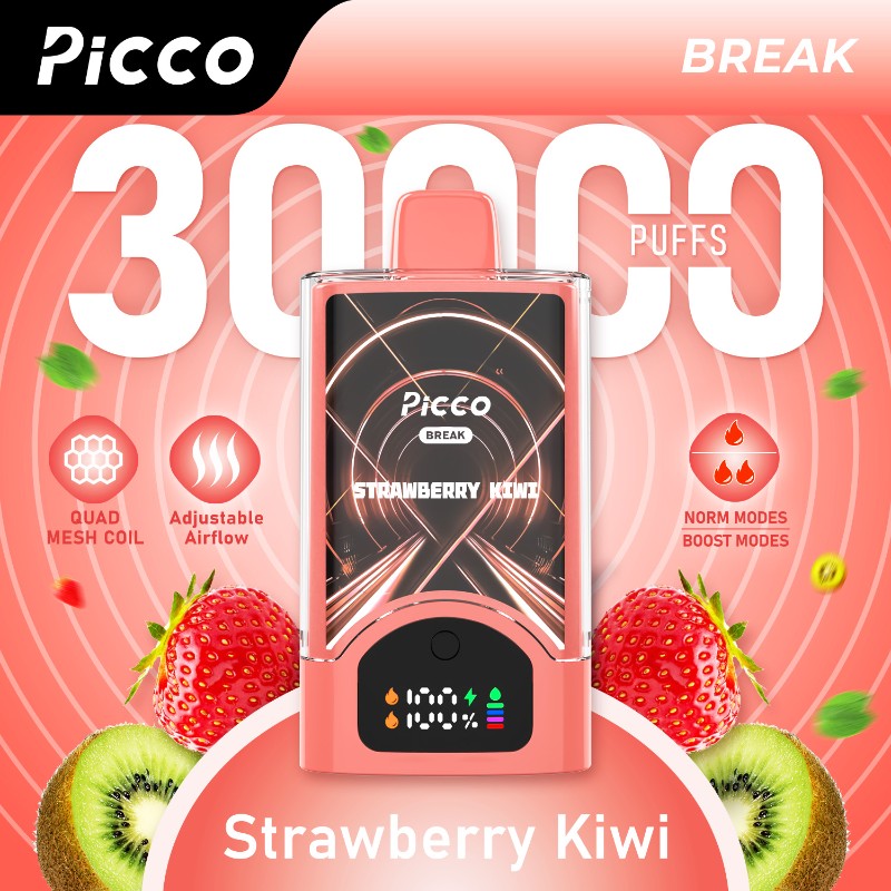 Picco Break Strawberry Kiwi - VapeStore AU Catalog