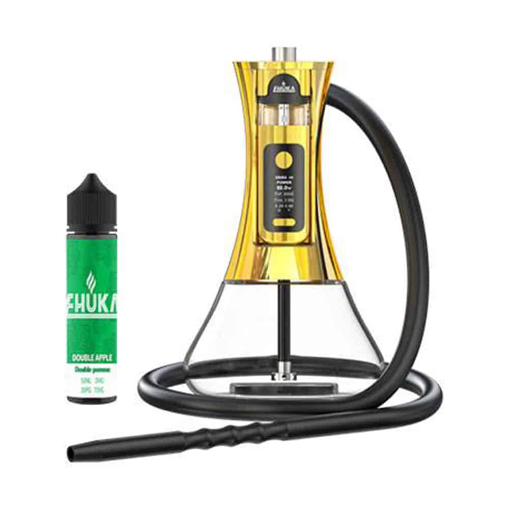 Ehuka X1 e-Hookah/Vape Dual Use - Gold