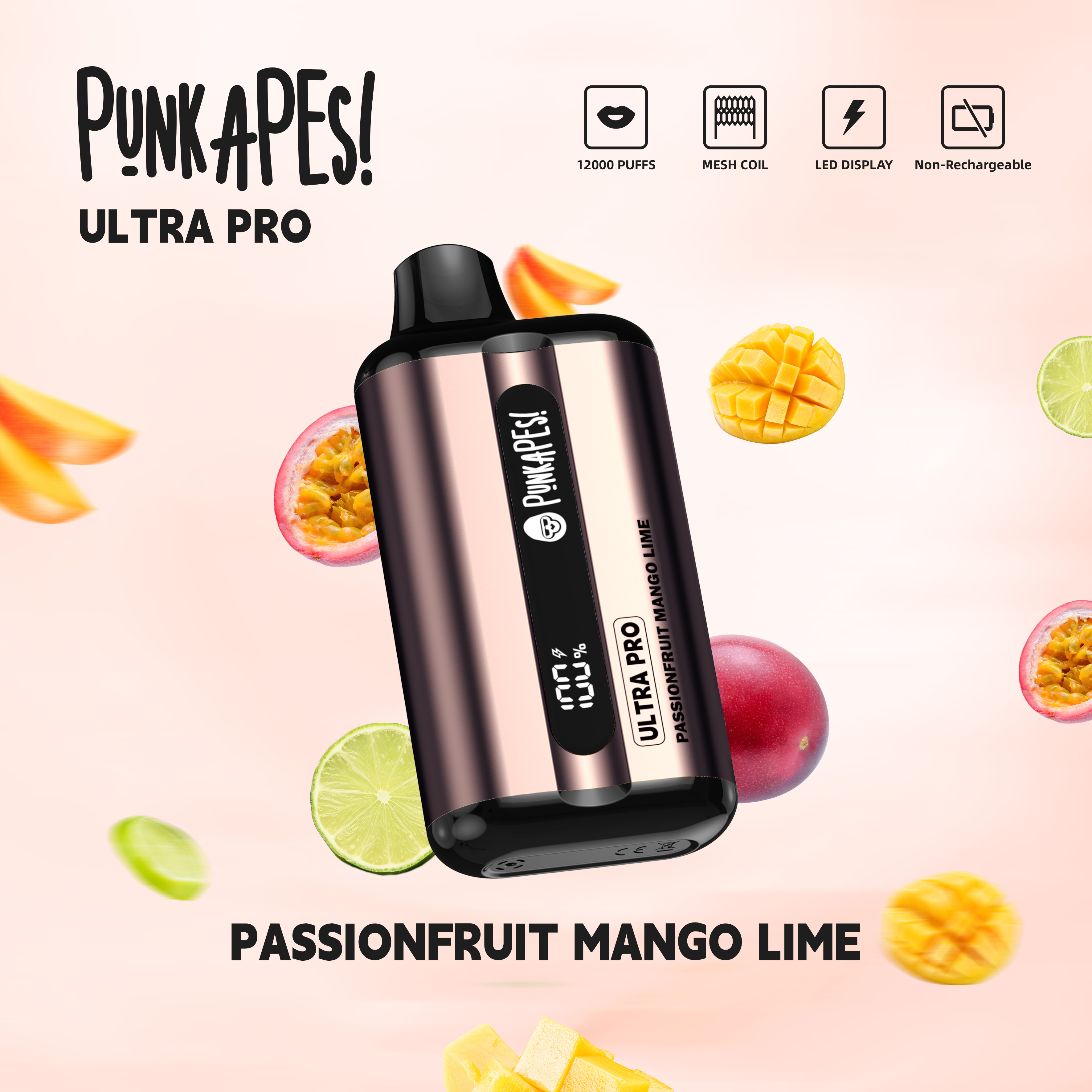 Punkapes Ultra Pro Passionfruit Mango Lime - VapeStore AU Catalog