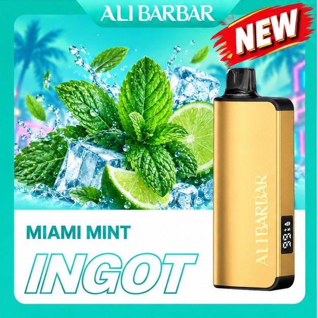 Miami Mint Alibarbar Ingot 9K - VapeStore AU