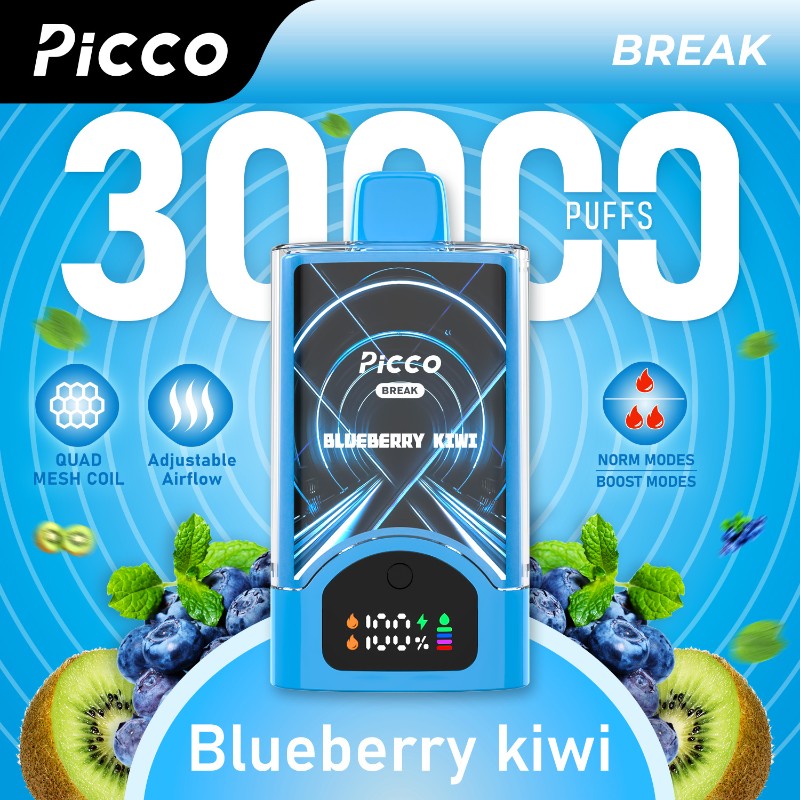Picco Break Blueberry Kiwi - VapeStore AU Catalog