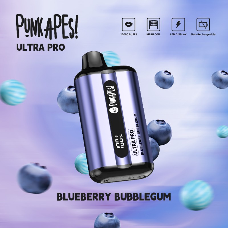 Punkapes Ultra Pro Blueberry Bubblegum - VapeStore AU Catalog
