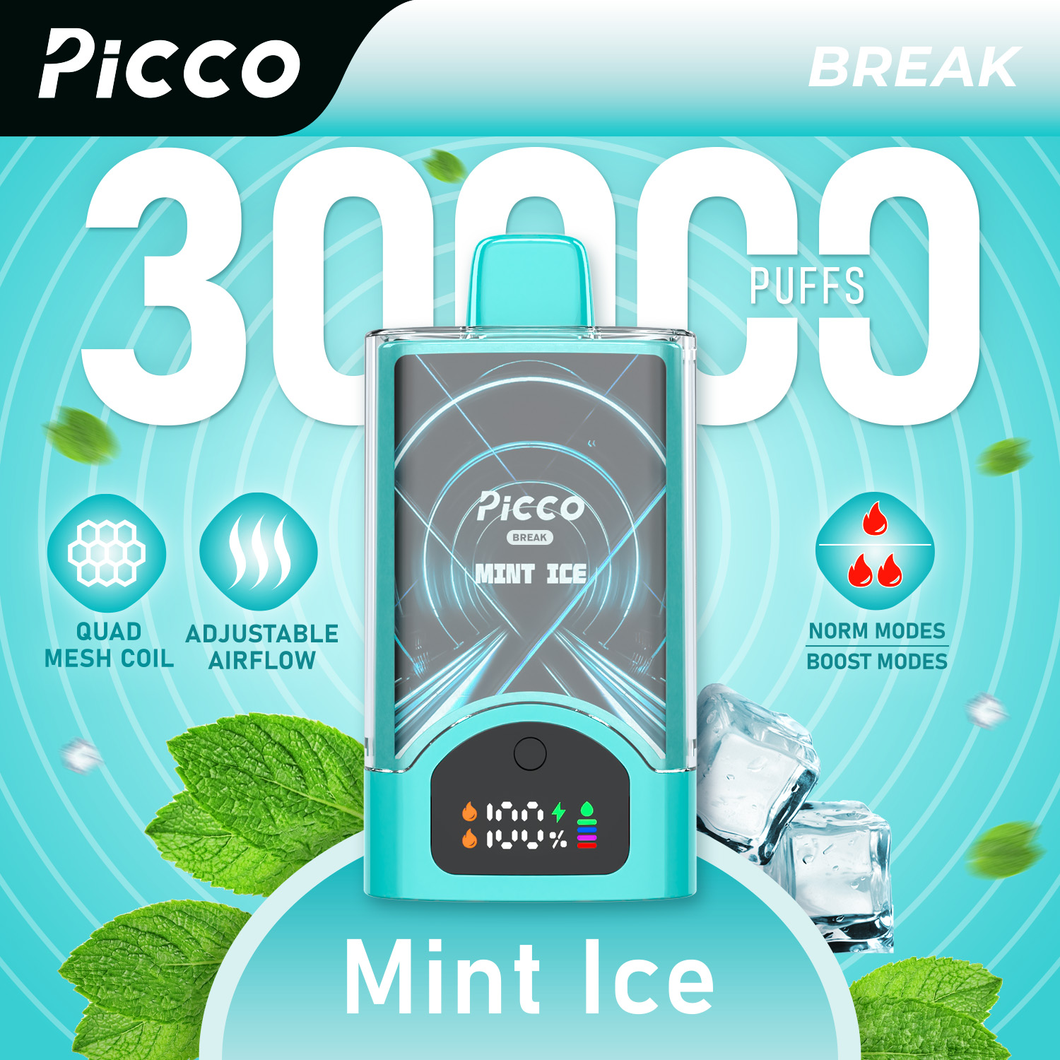 Picco Break Mint - VapeStore AU Catalog