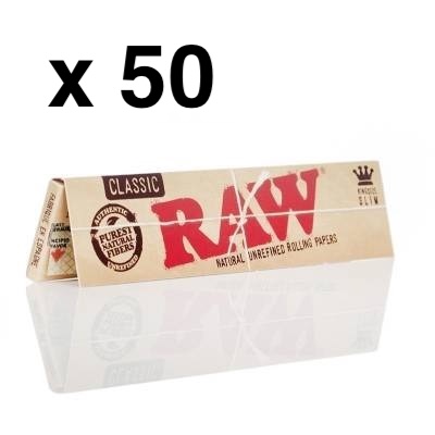 Raw Classic King Size Paper Only x 50 Booklets