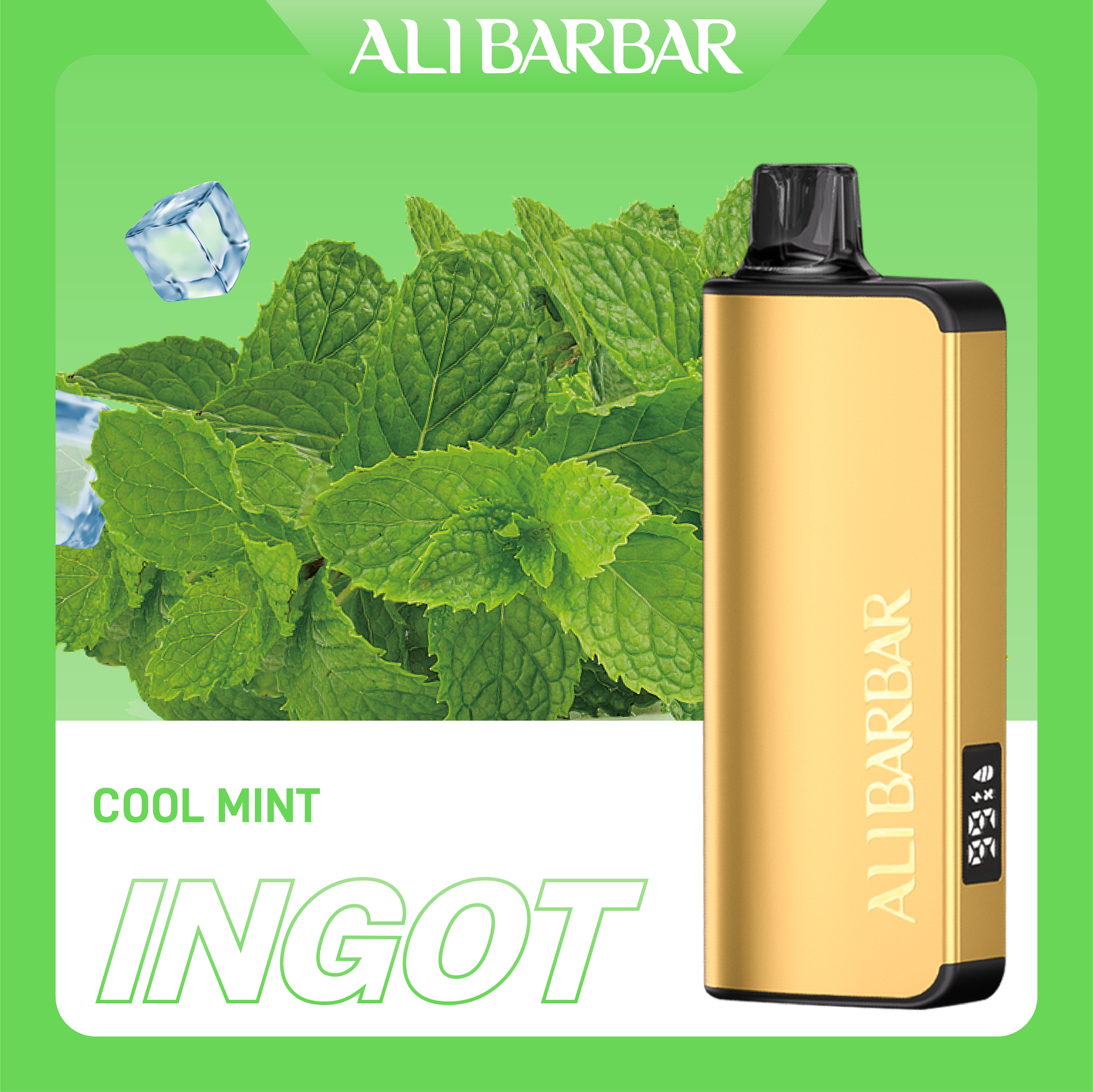 Alibarbar Ingot Cool Mint - VapeStore AU Catalog