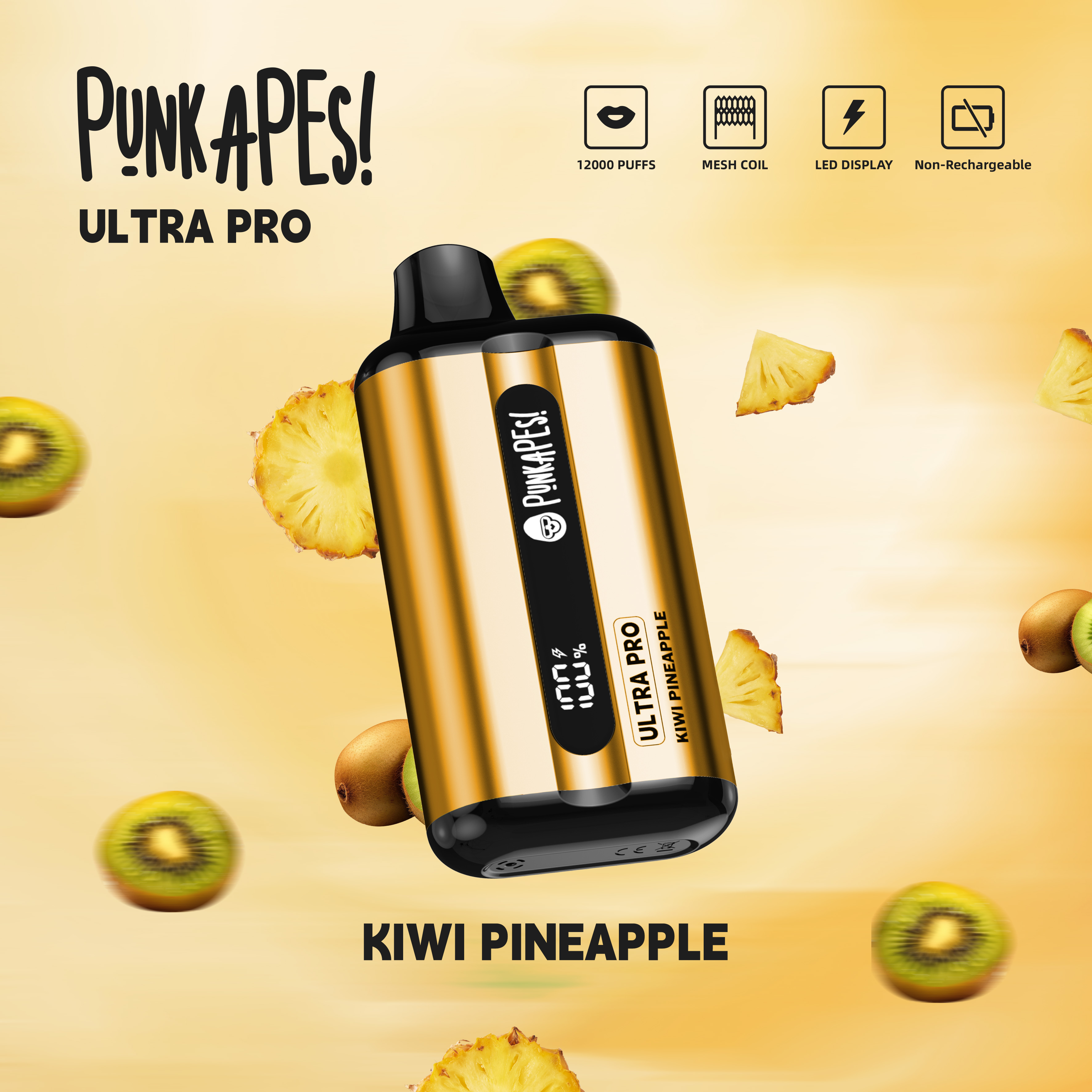 Punkapes Ultra Pro Kiwi Pineapple - VapeStore AU Catalog