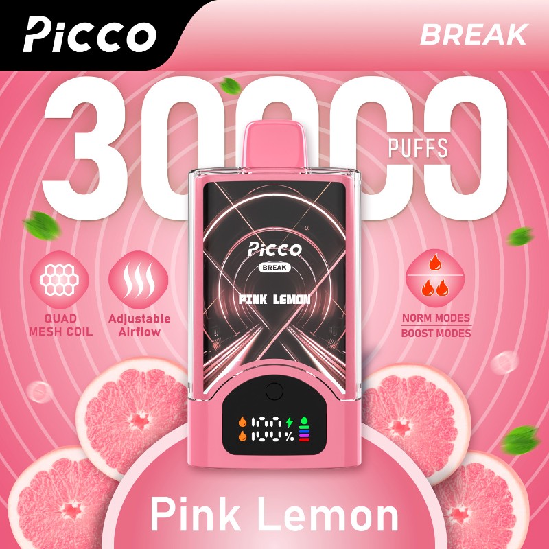 Picco Break Pink Lemon - VapeStore AU Catalog
